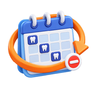 Dental insurance waiting periods and restrictions icon